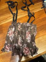 Sommertop mit Blumenmuster, Grösse M , leicht und luftig