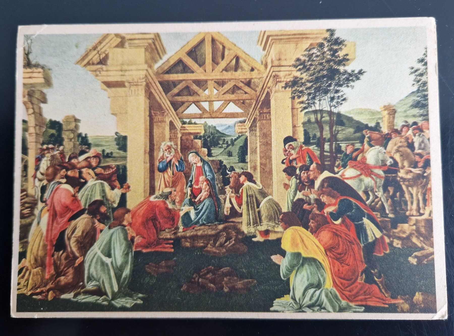 Cartoline postali: Botticelli "Anbetung der Könige"  top – Nuovo (secondo la descrizione) da Melchnau venduto da Arthurius