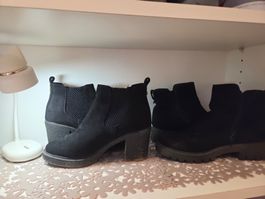 🖤 Schwarze Biker Boots mit Ring-Detail 👢  ✨