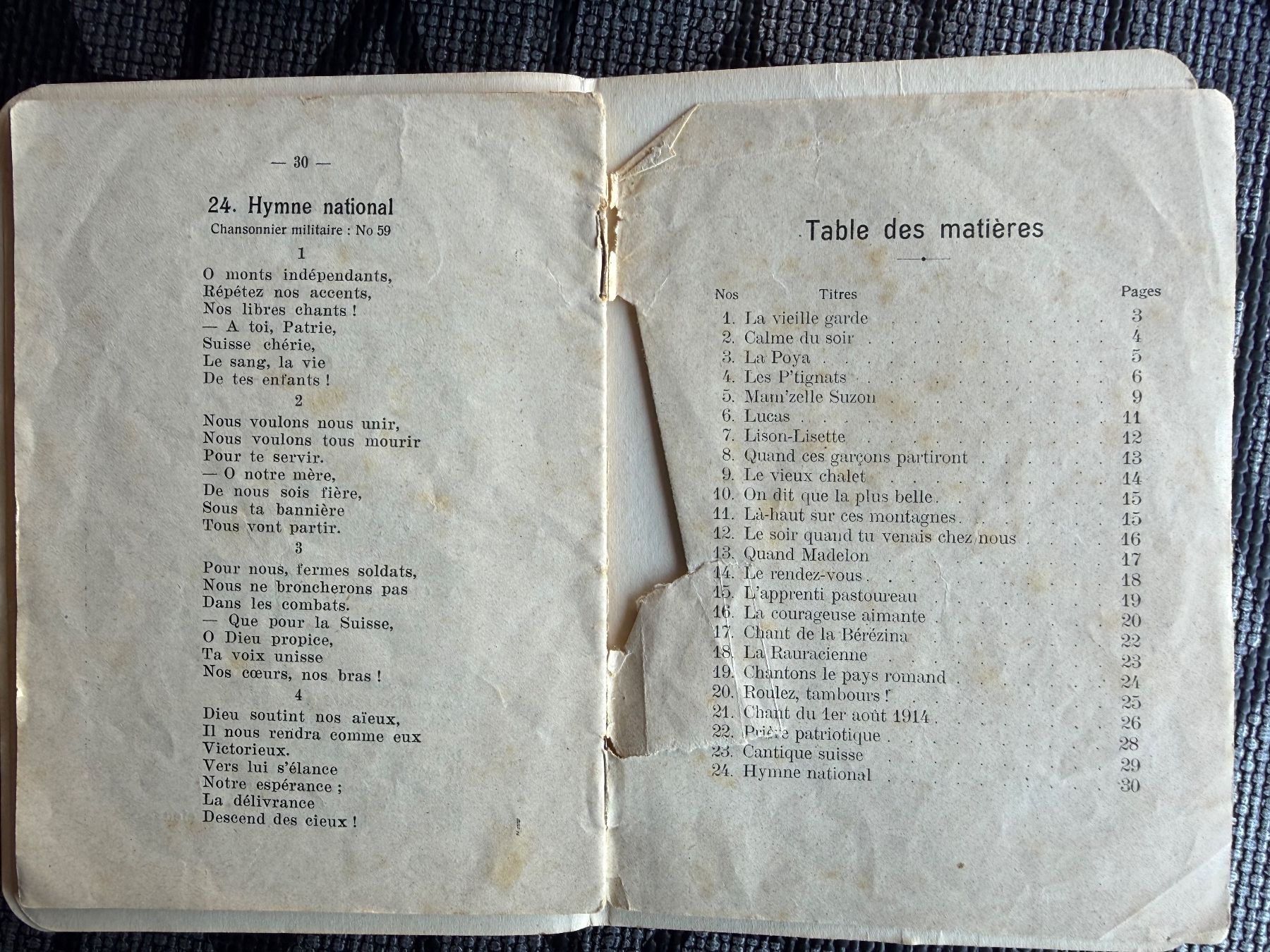 Libri: 1934 Schweizer Armee Liederbuch Guisan – Usato da Itingen venduto da uhu777 4