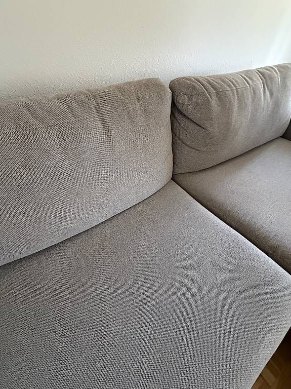 Divani: Ecksofa / Sofa mit Chaiselongue von SOFACOMPANY, hellgrau – Usato da Bremgarten b. Bern venduto da Sandy.s90 1
