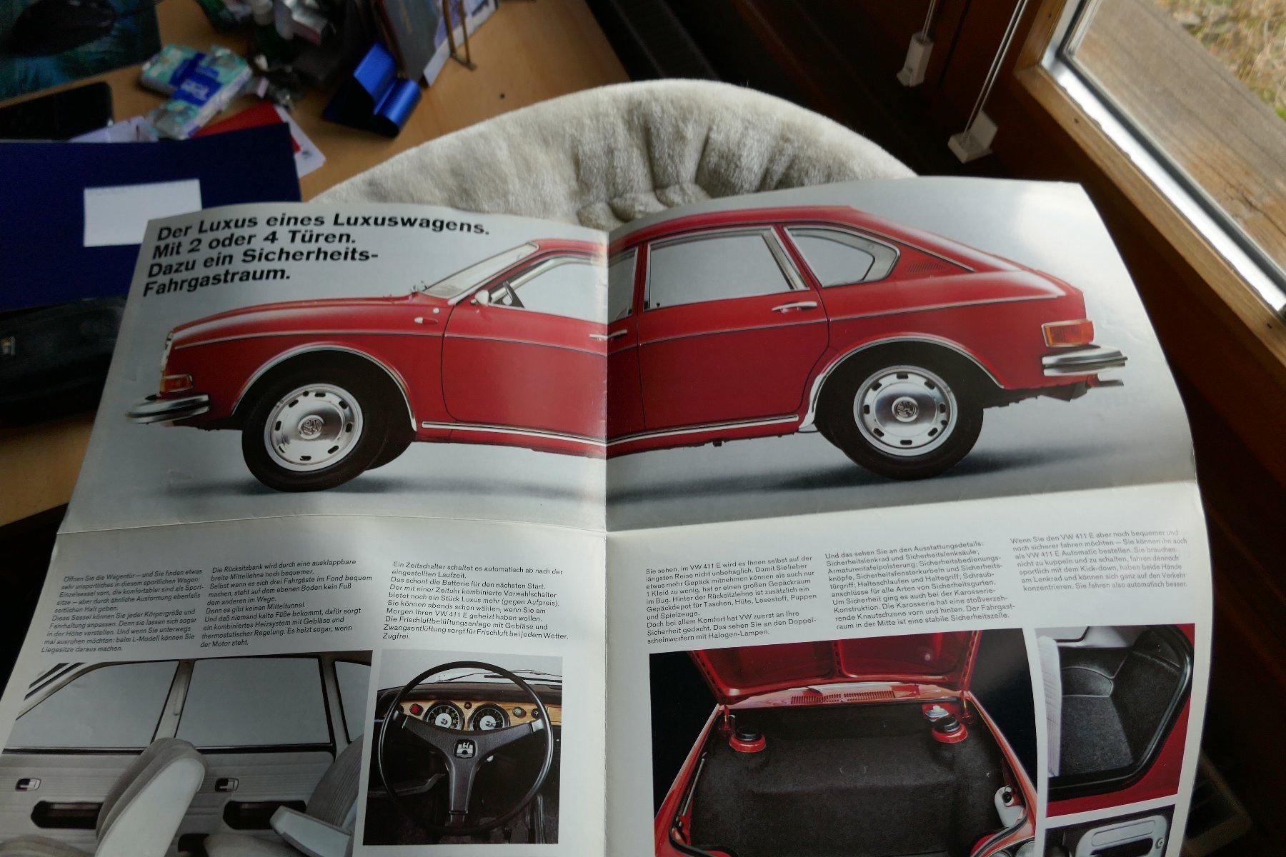 VW Documenti: VW 411 E   Faltprospekt – Nuovo (secondo la descrizione) da Madiswil venduto da ML911 2