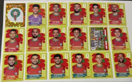 Panini WM 2026 - Marokko Set 18 Stk inkl Wappen & Teambild 