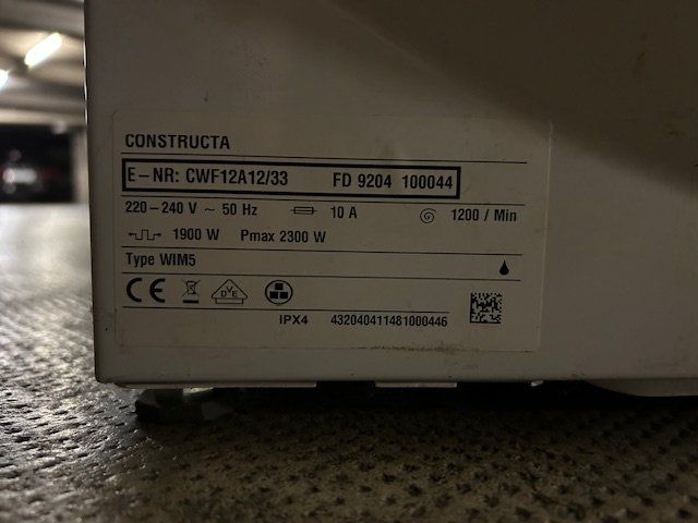 Lavatrici: Waschmaschine Constructa – Usato da Basel venduto da KristianS01 2
