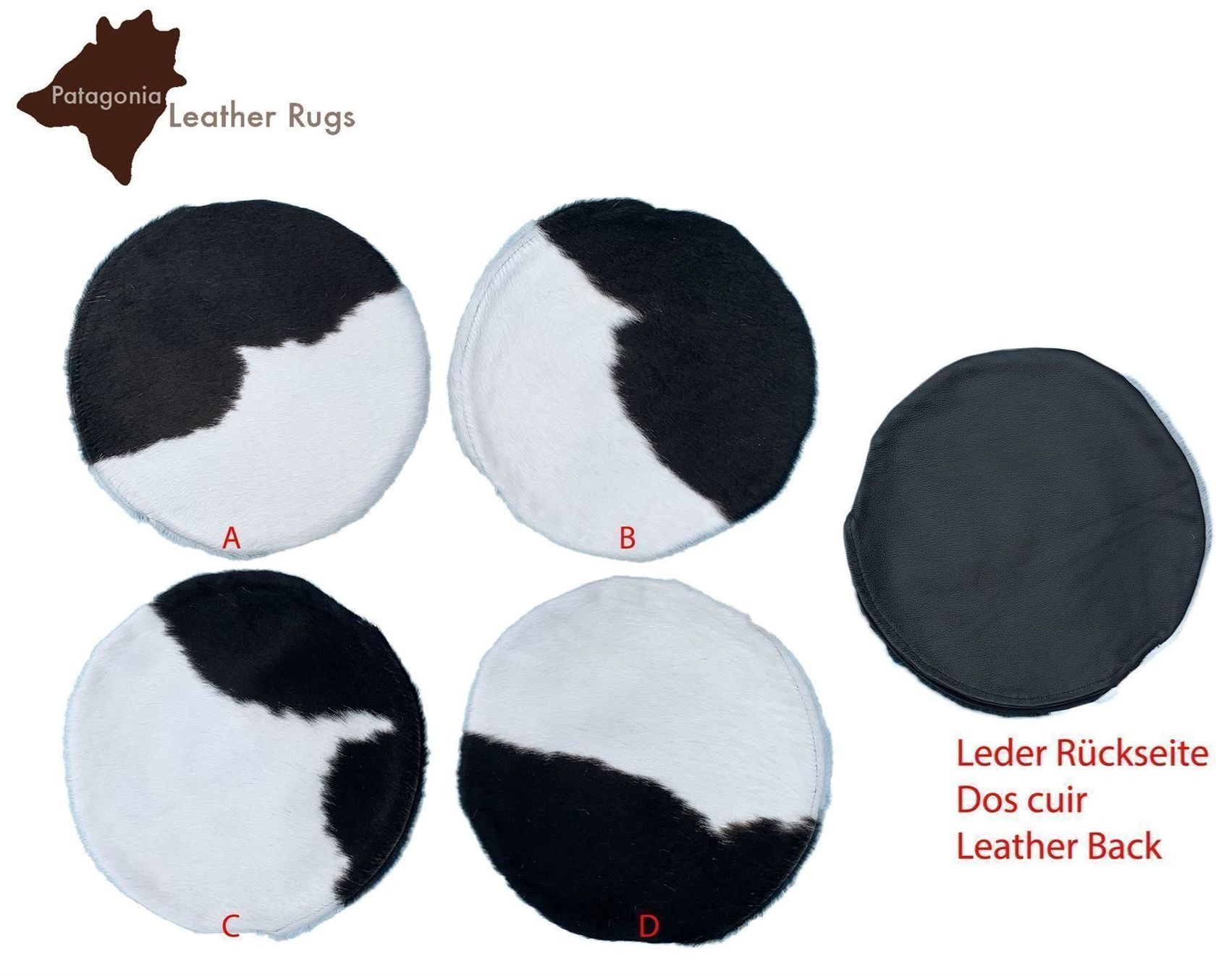 Kissen: Kuhfell Sitz Auflage - Sitzkissen – Neu und originalverpackt aus Arbedo von patagonialeatherrugs 5