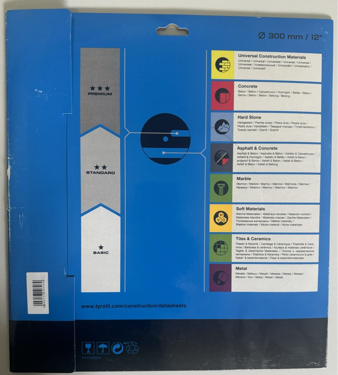Tutti gli attrezzi: Diamantblatt – Nuovo e nell'imballaggio originale da Hombrechtikon venduto da BuSy 2