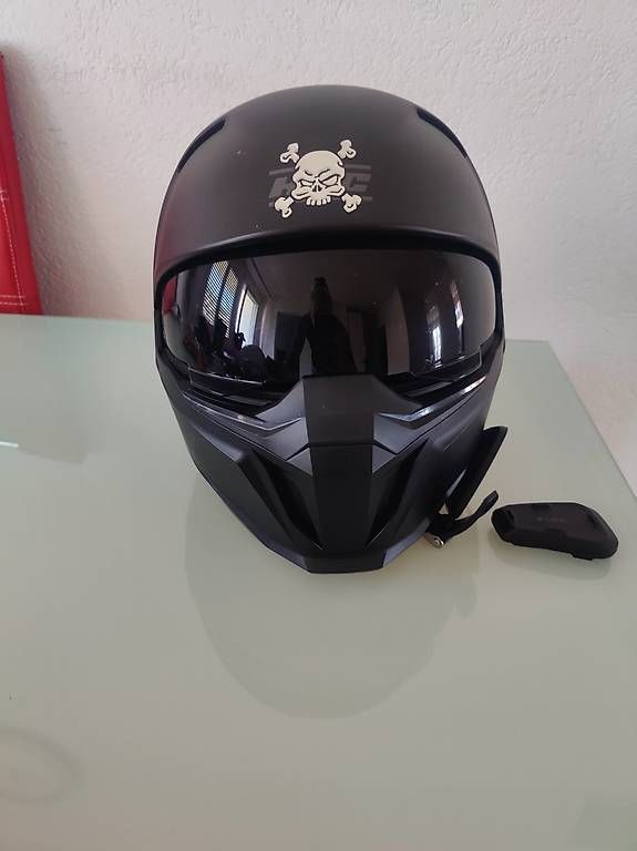 Caschi & visiere: Streetfigther Helm mit Cardo System Grösse S – Usato da Oetwil an der Limmat venduto da sabihexe