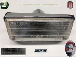 Fiat 124 Berlina Blinker-Standlicht 1 Komplett 1ohne L-Glas