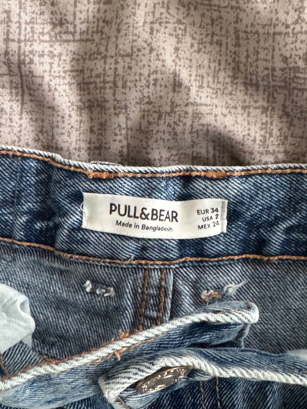 Pull&Bear Jeans: Short en jean Pull&Bear taille haute – Usato da Court venduto da mae_pl7l 2