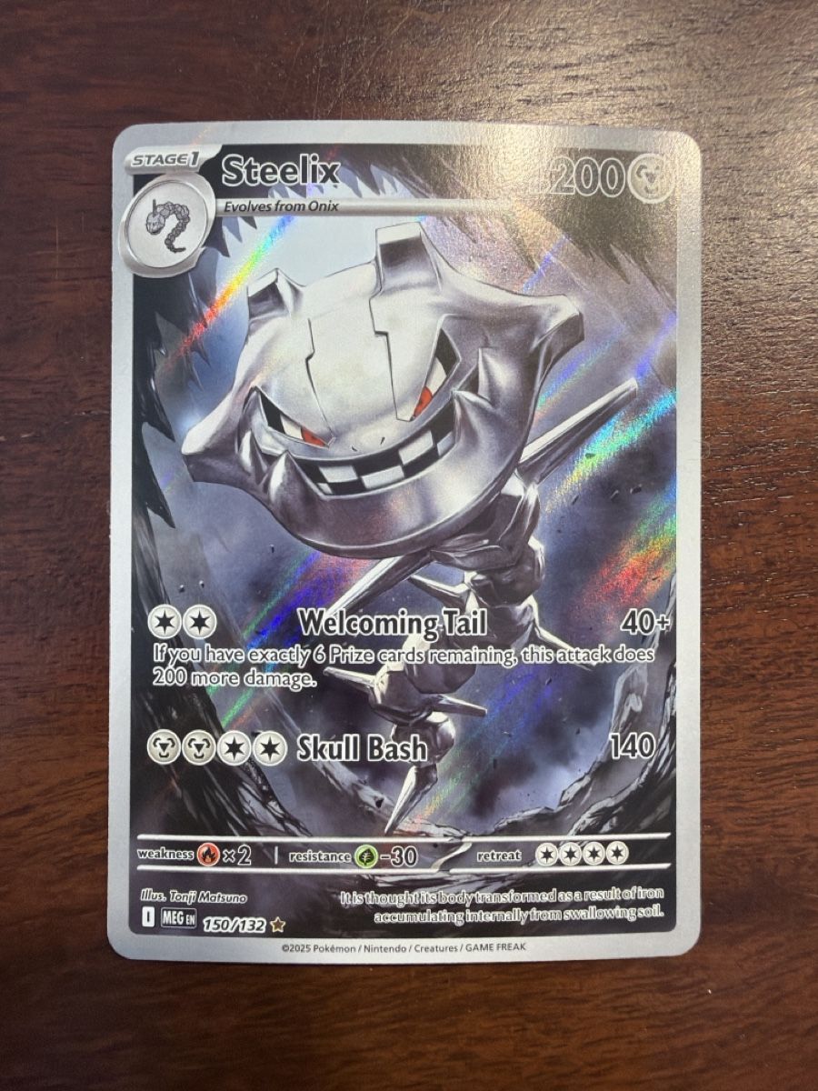 Pokémon Carte collezionabili: Steelix (MEG 150) – Nuovo (secondo la descrizione) da Emmenbrücke venduto da Pack_Ripper