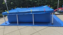 INTEX Rectangular Frame (220 cm x 150 cm x 60 cm)