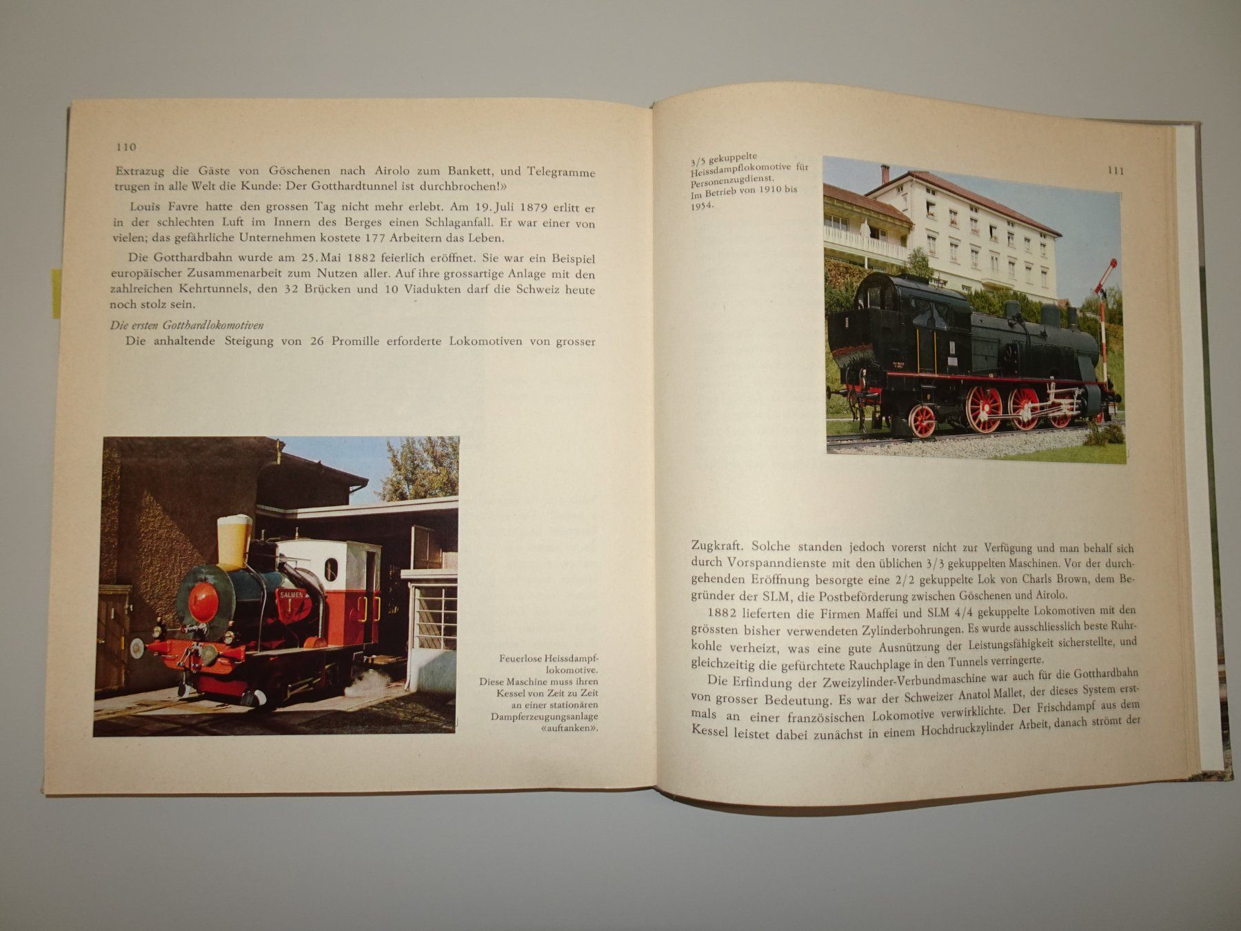 Libri: Dampflokomotiven Buch von Max Baumann – Usato da Hinwil venduto da Berling0 3