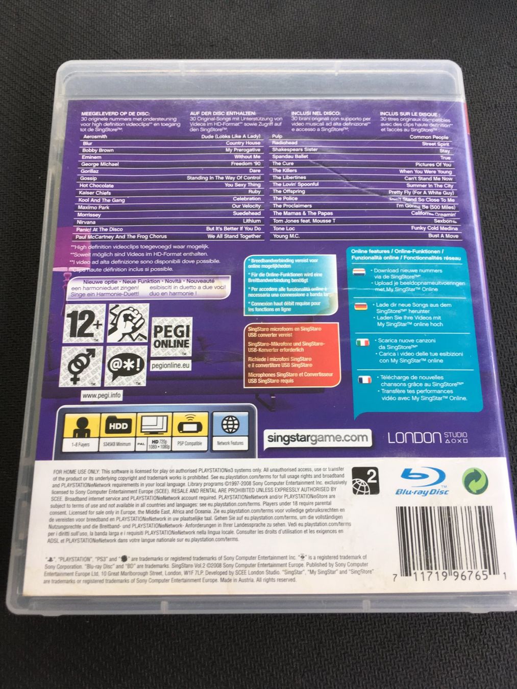 Sony Giochi: Singstar Vol.2 - Playstation 3 / PS3 – Usato da St.Gallen venduto da sjosjo 1
