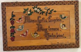 Spruchtafel Bibelspruch Spruch Bibel Sinnspruch (Nr. 8)