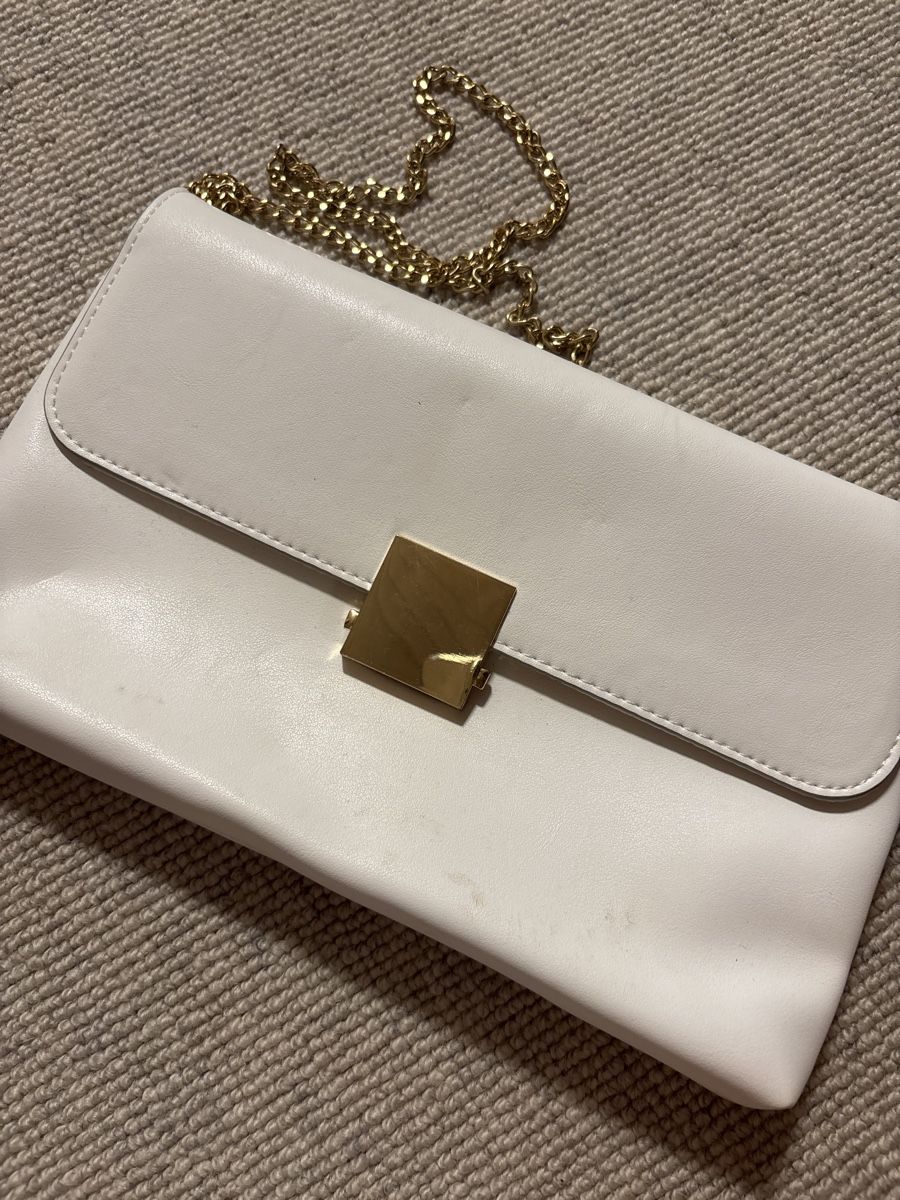 Anna Field Borse da donna: weisse Clutch Anna Field – Usato da Fislisbach venduto da secondhandF