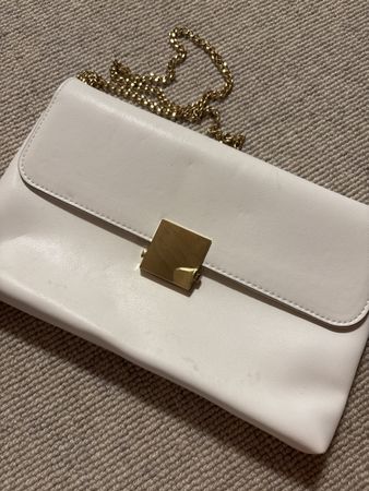 weisse Clutch Anna Field