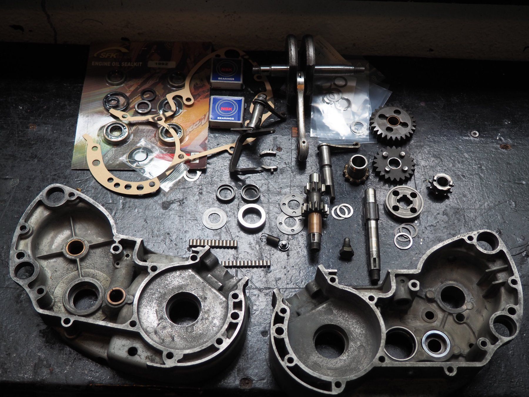 Sachs Parti ricambio per ciclomotori: Sachs 50/2 Motor Revidiert 502 – Usato da Biel/Bienne venduto da sachs502 5