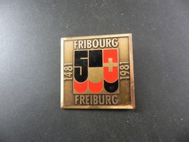 Abzeichen 500 ans Fribourg Freiburg 1981
