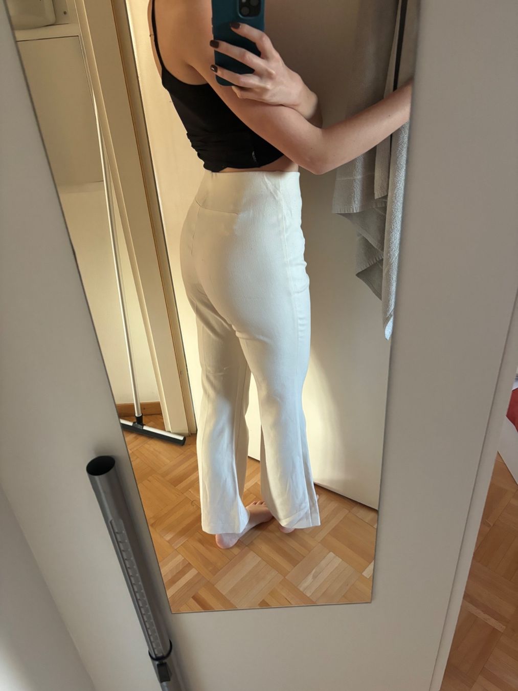 Zara Hosen: White suit pants Zara 38 – Neu (gemäss Beschreibung) aus Genève von Bella_909 1