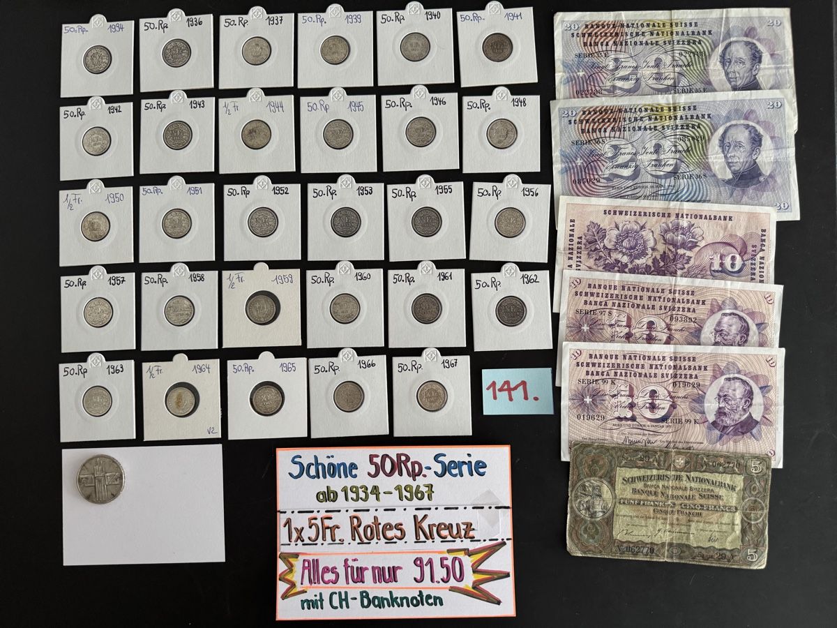 Tutti le monete: Schöne 50Rp. Serie – Usato da Engi venduto da kasi09 1
