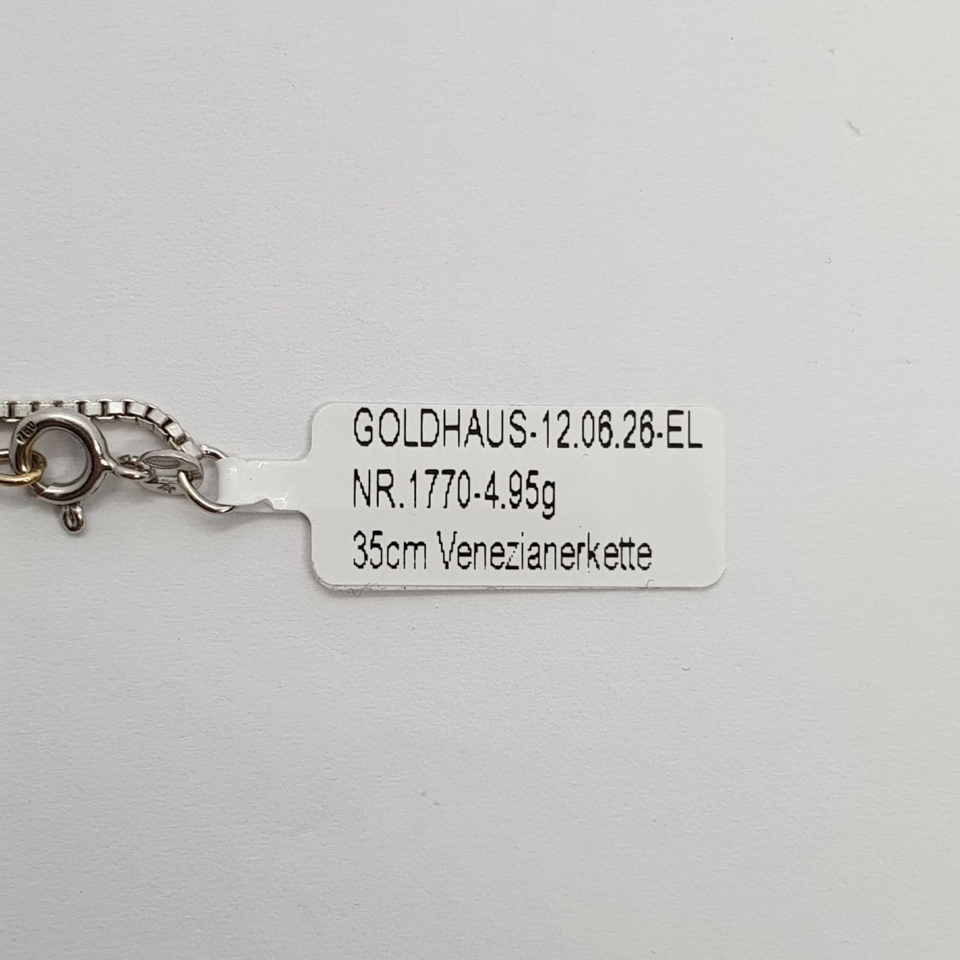 Catenine: Echt 18K Gold Venezianerkette – Usato da Luzern venduto da Luzern-Goldhaus 3