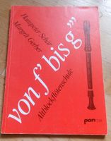 Altblockflötenschule "von f' bis g"  (pan 210)   ©'1979