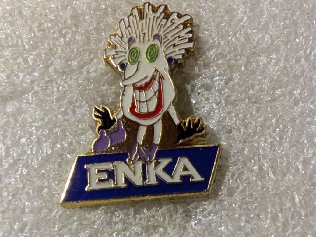 Placchette & Badge: Ansteckpin 205: Enka – Usato da Oppligen venduto da Pin-Fall-Shop