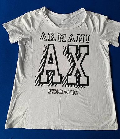 Armani Exchange T-Shirt weiss gr. S