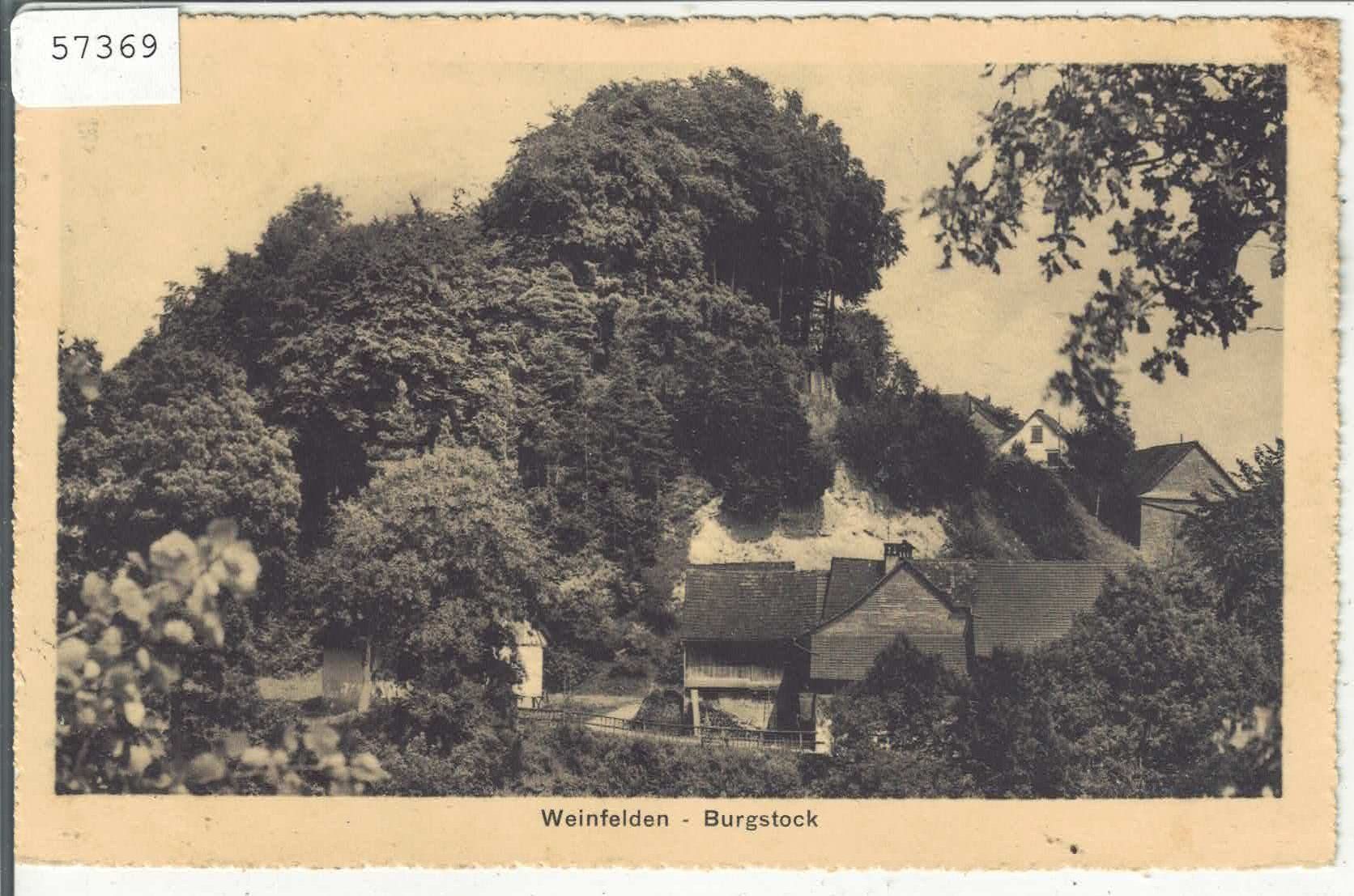 Cartoline postali: Weinfelden - Burgstock – Usato da Ettingen venduto da Kartenplanet