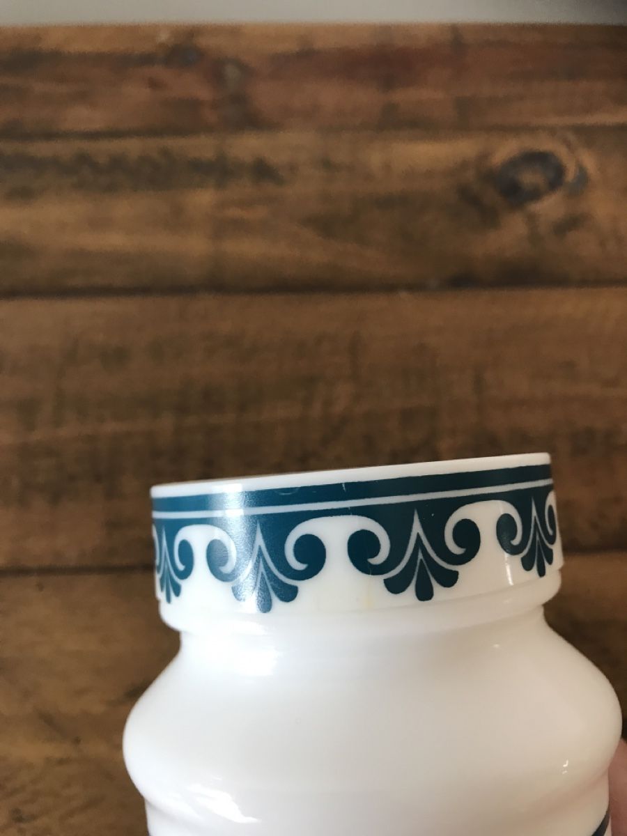 Bicchieri: Vintage Vorratsdose Milchglas – Usato da Rapperswil SG venduto da cosiba01 6