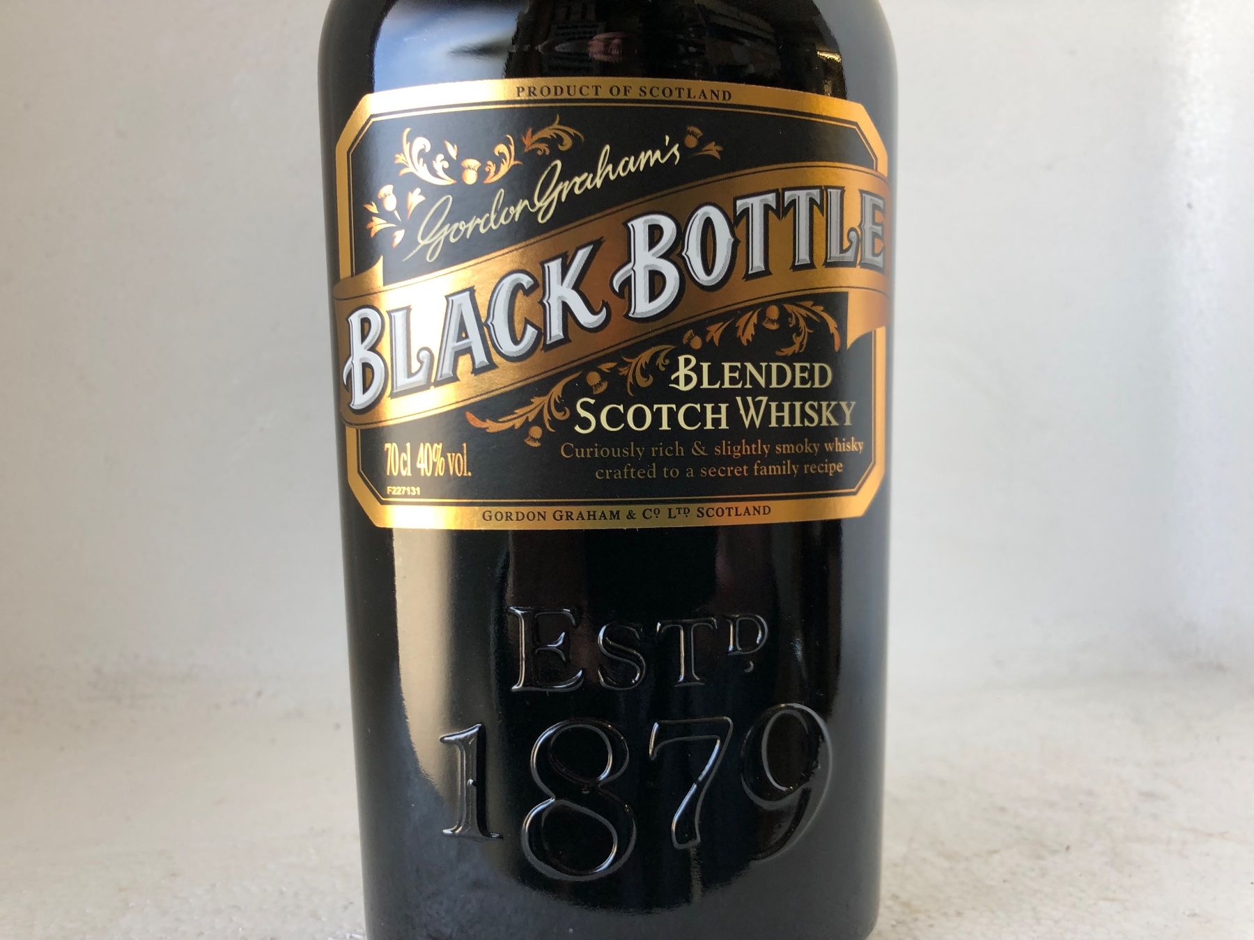 Bevande alcoliche: Black Bottle Blended Scotch Whisky 40% – Nuovo e nell'imballaggio originale da Wöschnau venduto da Vinsale 3
