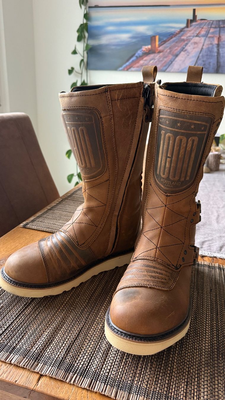 Scarpe da uomo: Icon Elsinore 2 Motorradstiefel – Usato da Brunnen venduto da Saschb 1