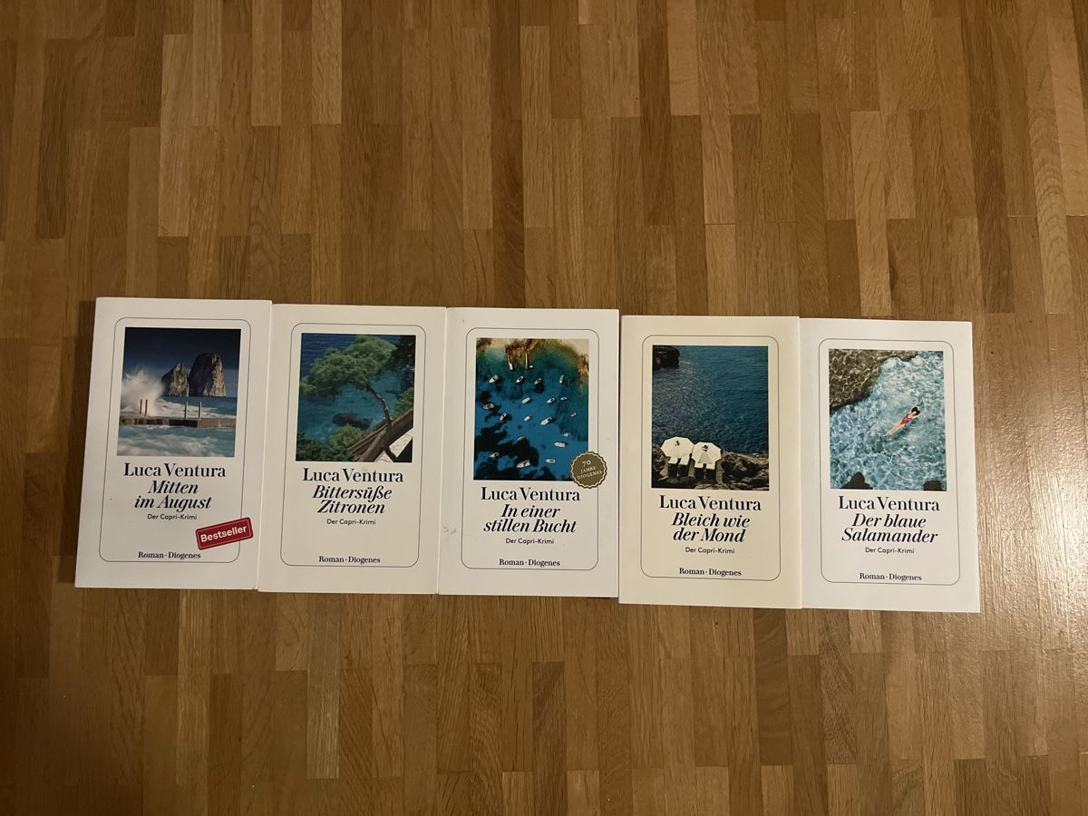 Libri: Luca Ventura Romane 1-5 – Usato da Zürich venduto da Manuelala