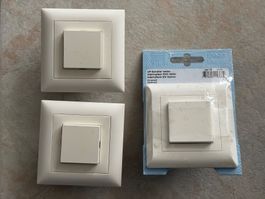 3x Hager UP-Schalter Weiss