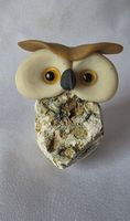 Eule Figur Naturstein Handgemacht und einzigartig sieh Foti