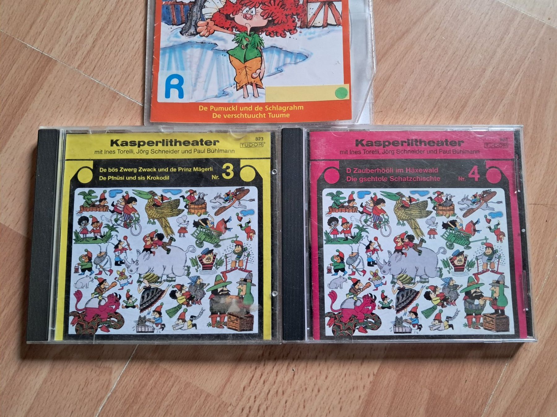 CD: 3 x Cds  Pumuckl / Kasperlitheater – Usato da Arni AG venduto da Belgarion 2