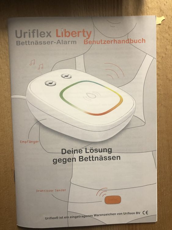 Yoicee Kabelloser Bettnässer Alarm - USB-C Wiederaufladbar Mit Vibration & Sound