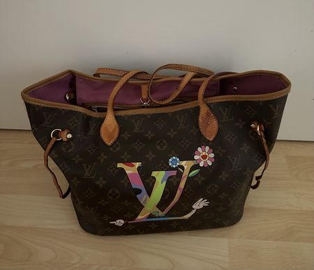 Louis Vuitton Neverfull Monogram gebrauchter Zustand