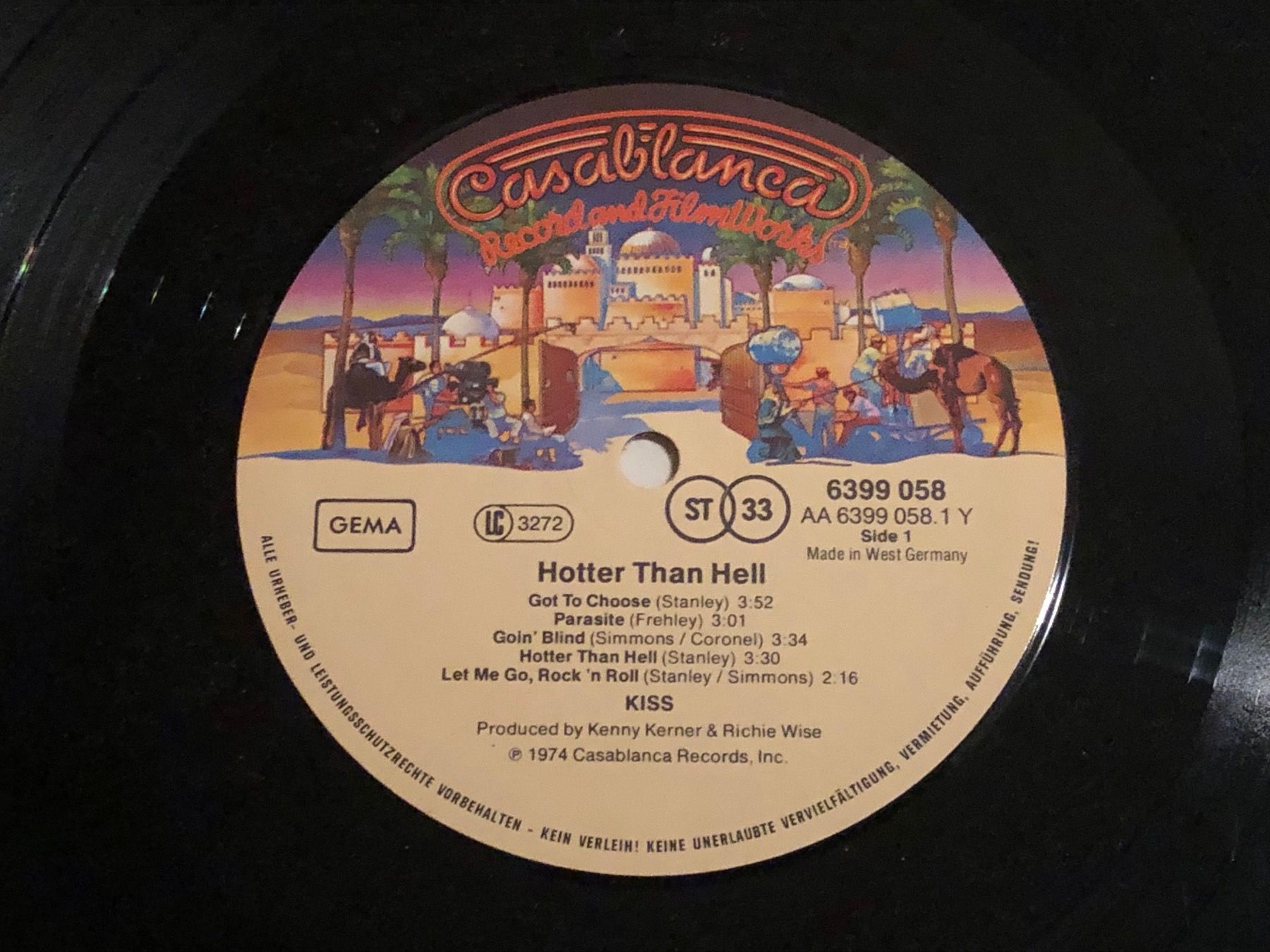 Dischi in vinile: KISS. 1974. Hotter Than Hell – Usato da Faulensee venduto da Mizuno06 2