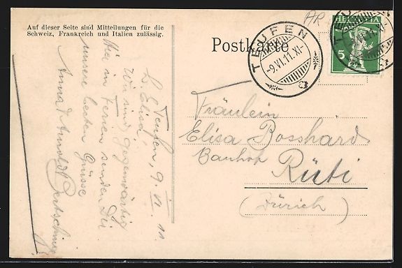 Cartoline postali: AK Wonnenstein, Ortsansicht mit Umgebung – Usato da Berlin venduto da bartko-reher 1