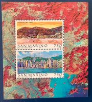 1997 - San Marino - Weltstädte Hongkong / Block 22 **