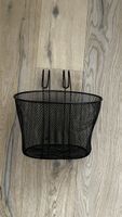 Fahrradkorb schwarz Metall Breite 28cm Höhe 20cm