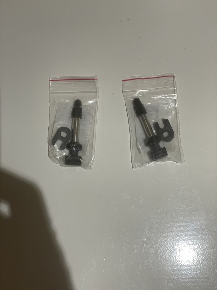 Pezzi di ricambio: 2x tubeless valve Ventil 32mm – Nuovo e nell'imballaggio originale da Rapperswil SG venduto da Benji81992