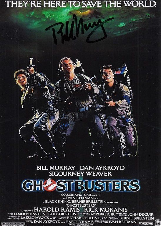 Autogramme: Ghostbusters BILL MURRAY / AUTOGRAMM – Gebraucht aus Egg b. Zürich von Dbunny