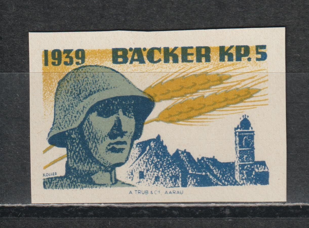 Alle Briefmarken: Bäcker Nr. 5/2 * – Gebraucht aus Siebnen von Fstaehli