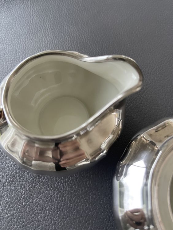 Service à Café Royal RC En Porcelaine - Kanne, Milchkännchen, Zuckerdose - Occasion Bon état