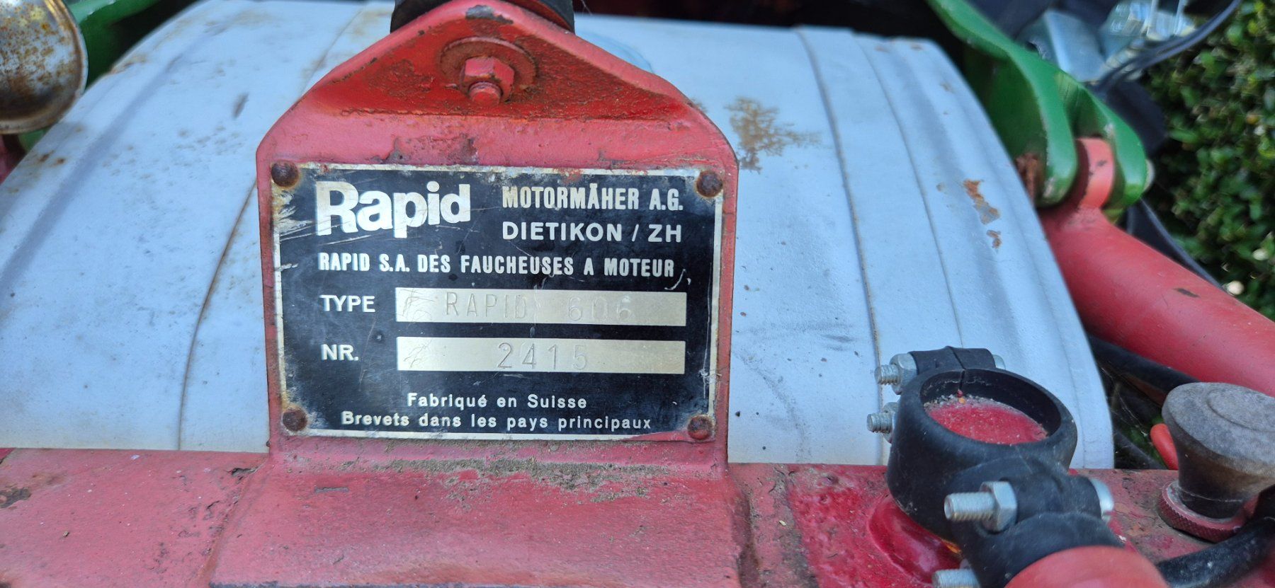 Rapid Tutte le macchine: Rapid 606 mit Triebachsanhänger – Usato da Reiden venduto da phi_j9gh 1