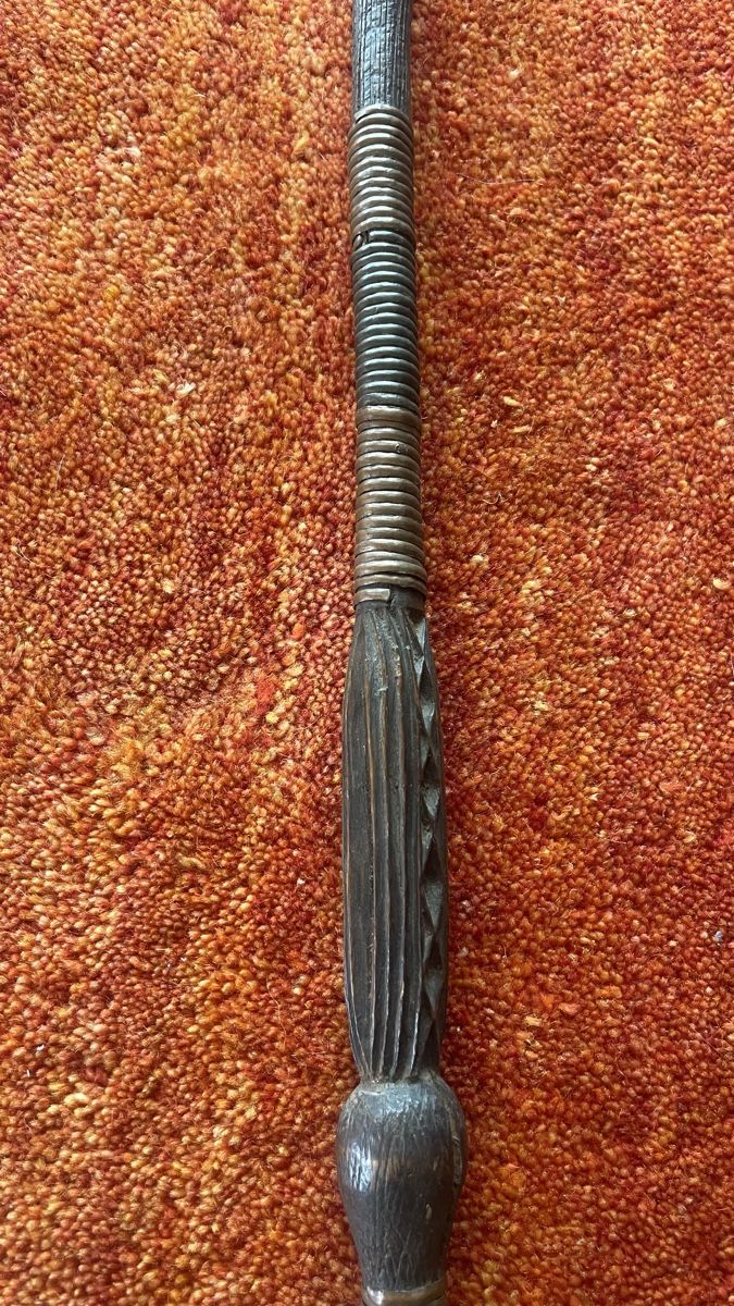 Bogenschiessen: Prunk-, Statusspeer  Zentralafrika, 154cm – Gebraucht aus Marthalen von tfu058 4
