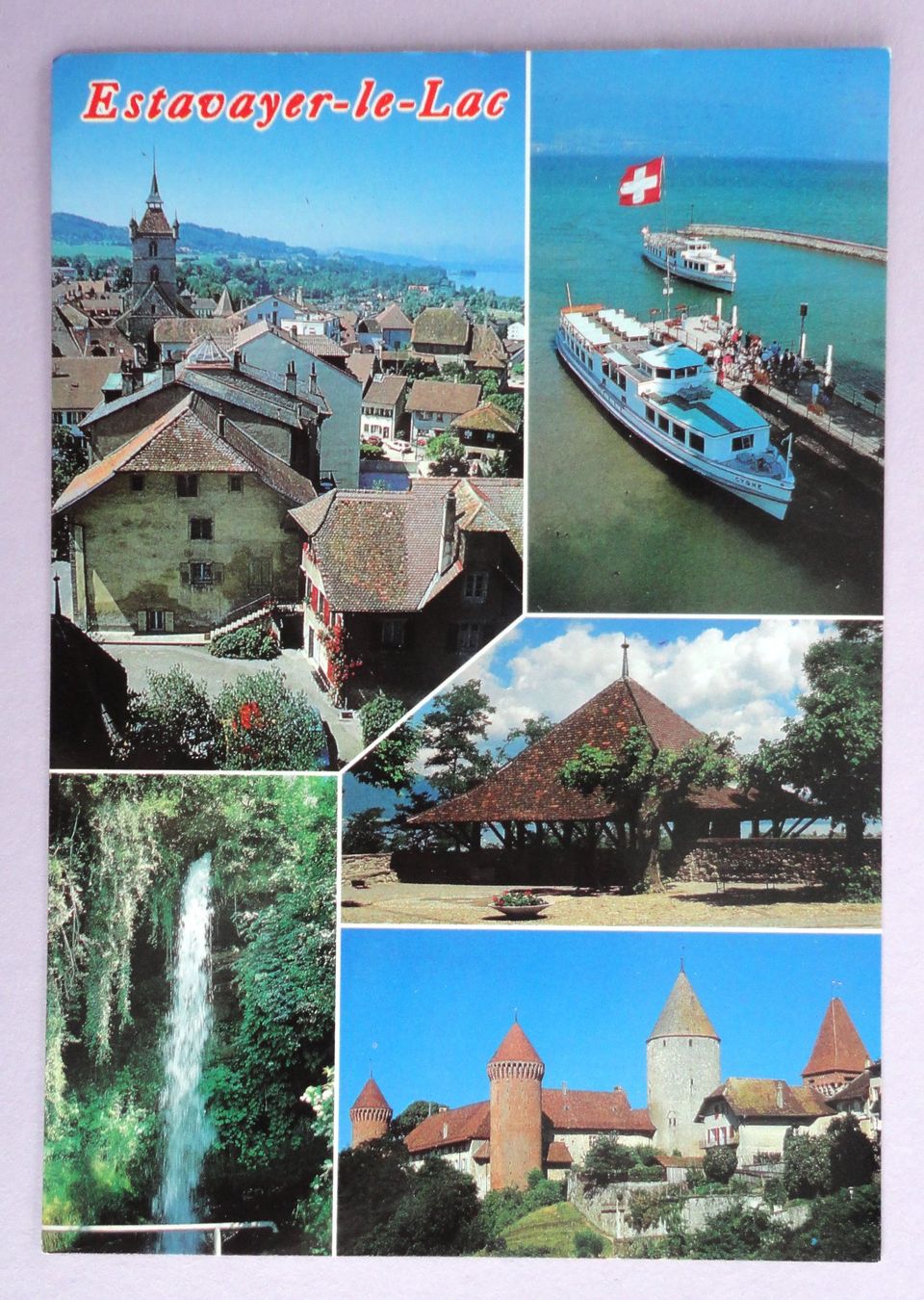 Cartoline postali: Estavayer-le-Lac – Usato da Fétigny venduto da Billy2miny