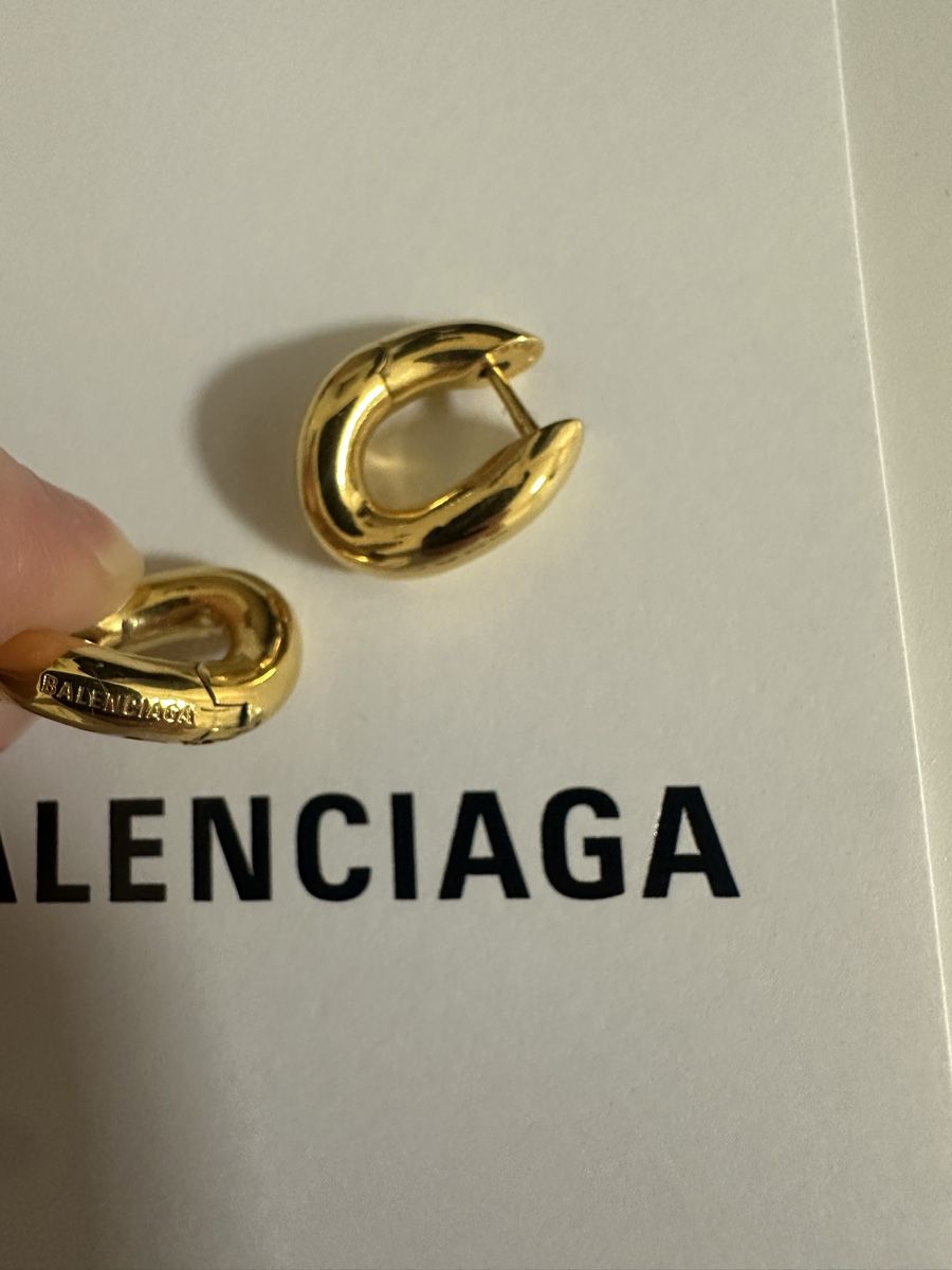 Balenciaga Ohrringe & -stecker: Balenciaga Ohrringe, goldfarben – Gebraucht aus Niederhasli von Luxevault 4